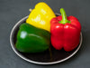 Green, Red and Yellow Peppers